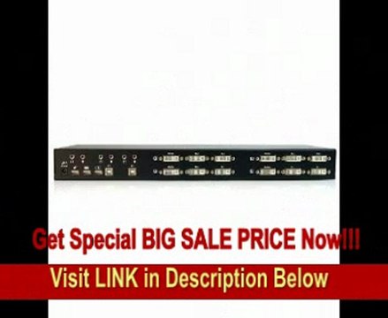 StarTech.com 2 Port Quad Monitor Dual-Link DVI USB KVM Switch with Audio and Hub (SV231QDVIUA) FOR SALE