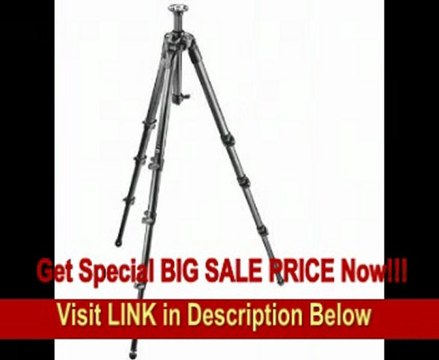 BEST PRICE Manfrotto MT057C4 057 Carbon Fiber 4 Section Tripod