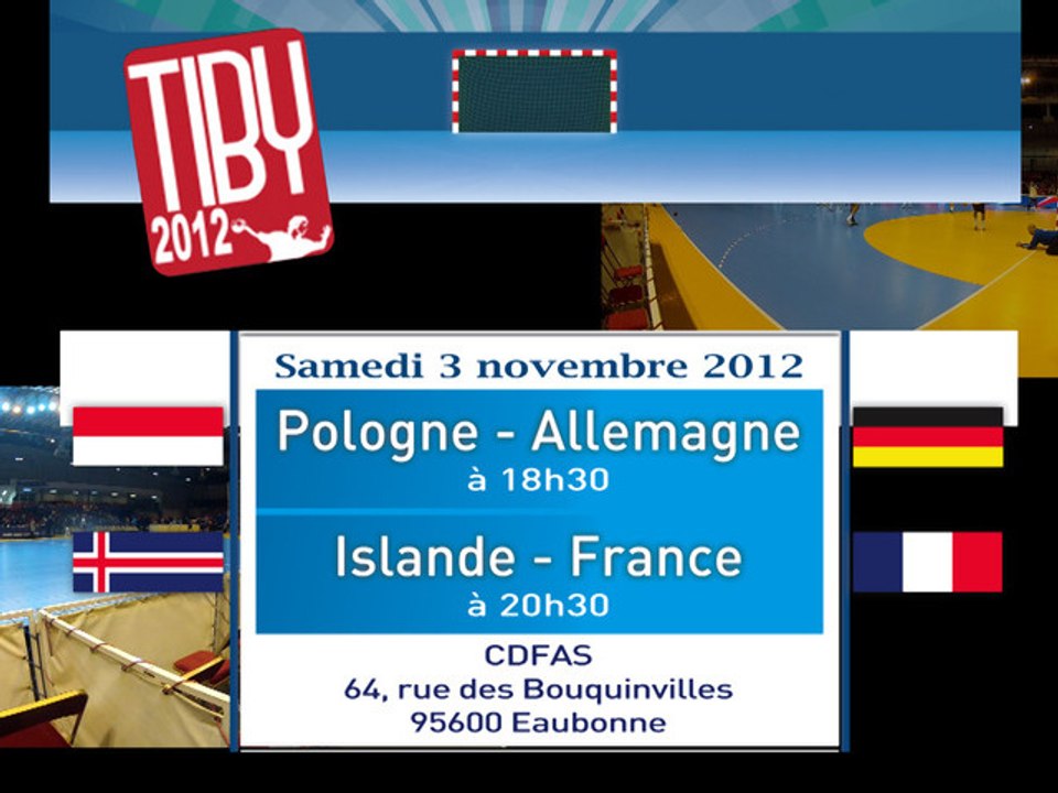 Allemagne - Pologne - Tournoi Internationale Jeunes P. TIBY