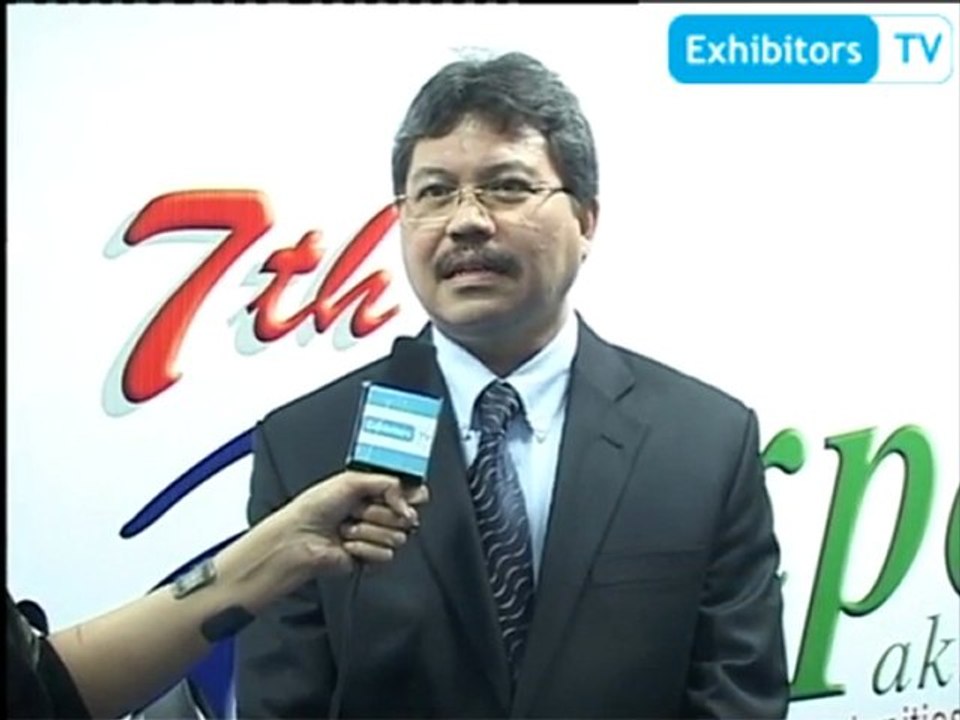 Dr. Hasrul Sani Mujtabar, High Commissioner of Malaysia brings Malaysian Trade Delegation at Expo Pakistan 2012 (Exhibitors TV Network)