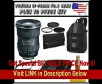 BEST BUY Tokina 11-16MM F/2.8 AT-X DX PRO Lens For Nikon DSLR 11PC Kit. Lowepro / Hoya