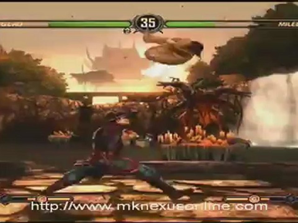 Mortal Kombat 9 Offline Pakistani Karachi matches between Kamran Saibot (Kung lao )Vs, Rockywild  (Millena) Part 2