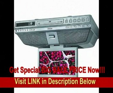BEST PRICE Sony ICF-DVD57TV Under the Cabinet LCD-TV / DVD / CD Clock Radio