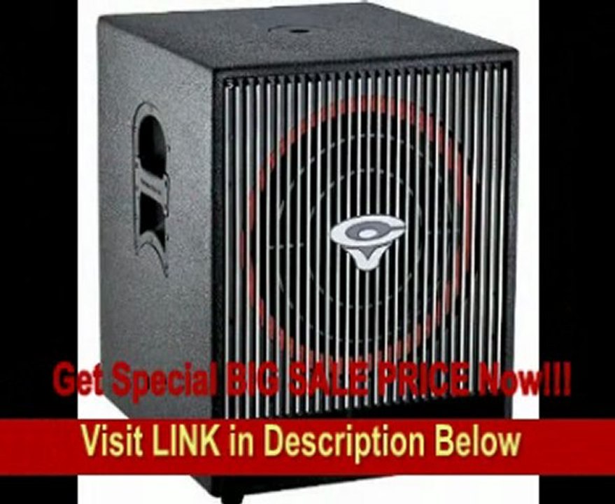 BEST PRICE Cerwin Vega Pro Cva-118X 18-Inch Activeseries High Performance Subwoofer