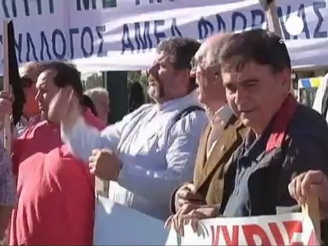 Semana de huelgas en Grecia contra más recortes