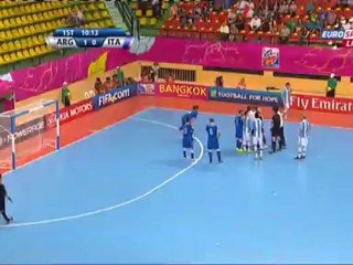 italy-Argentina futsal world cup 2012 1st half