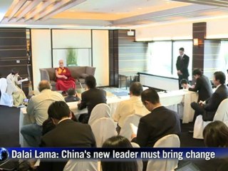 China needs to change with new leader: Dalai Lama