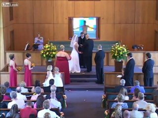Unexpected guest at The Wedding Ceremony...