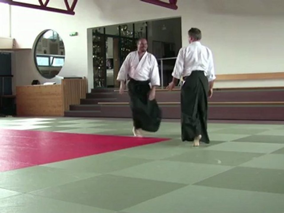 Katate ryote dori Ikkyo Omote