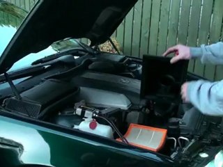 BMW 535i V8 E39 no air filter