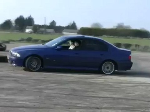 BMW E39 M5 drift up to 4krpm ;-)