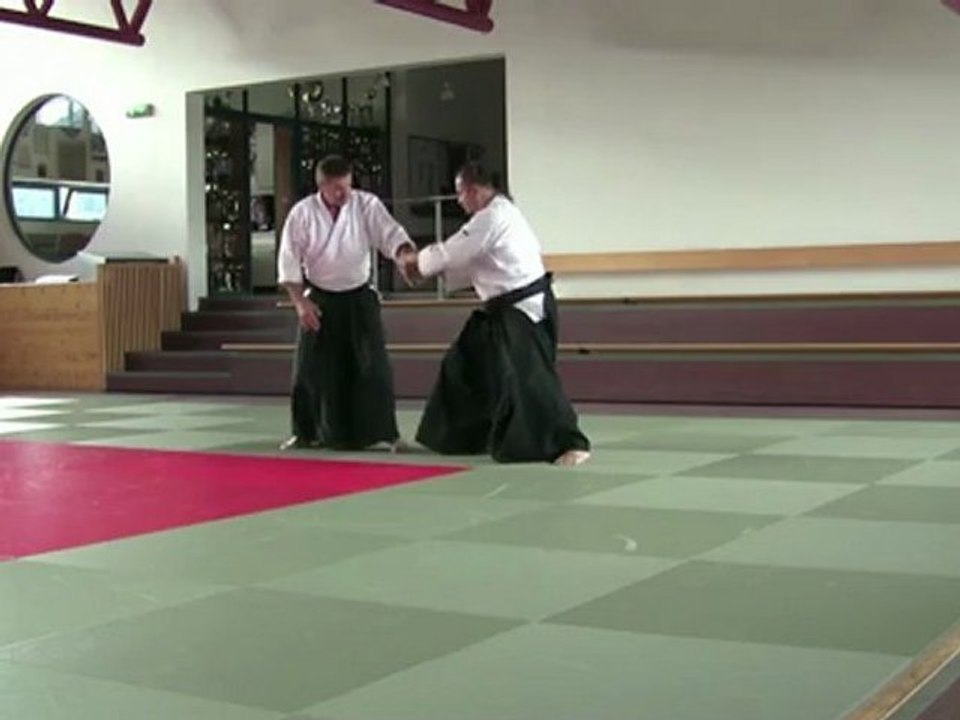 Katate ryote dori Kokyu nage