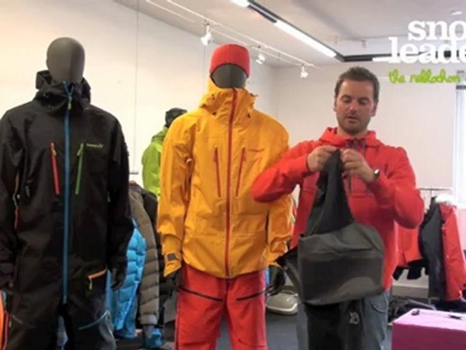Snowleader présente la veste, le pant et la combinaison GORE-TEX® Lofoten Proshell de Norrona