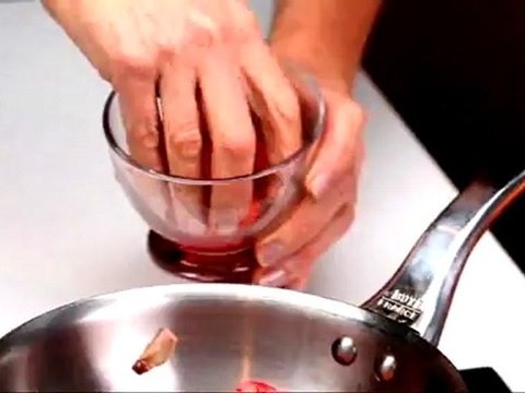 Bien déjeuner dans ma boîte - Saumon sauté à la trévise et aux olives