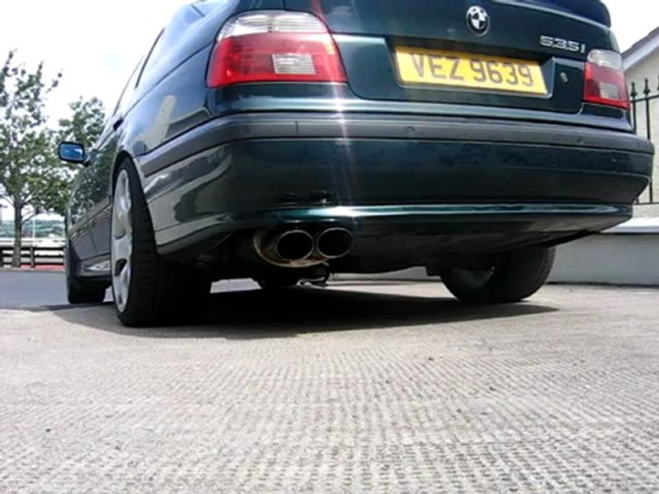 E39 535iA V8 Supersprint back box