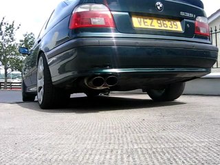 E39 535iA V8 Supersprint back box