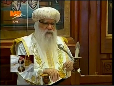 Sermon d'Anba Pachomios lors de la messe du tirage au sort du 118e Pape Copte Orthodoxe