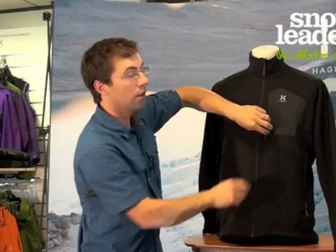 Snowleader présente la veste polaire Bungy de Haglöfs