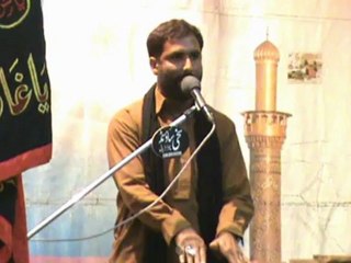 Qari Fazal Abbas Chandio 16 Zulhaj 2012 at Darbar Sakhi Shah Peyara Kazmi