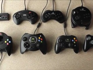 Video Game Controller Evolution - From Master System To Xbox 360 - Retro To Modern