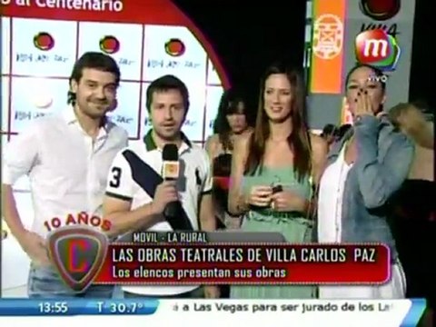 Pedro y Paula en Convicciones 1 (presentación temporada C. Paz) - 05 de Noviembre