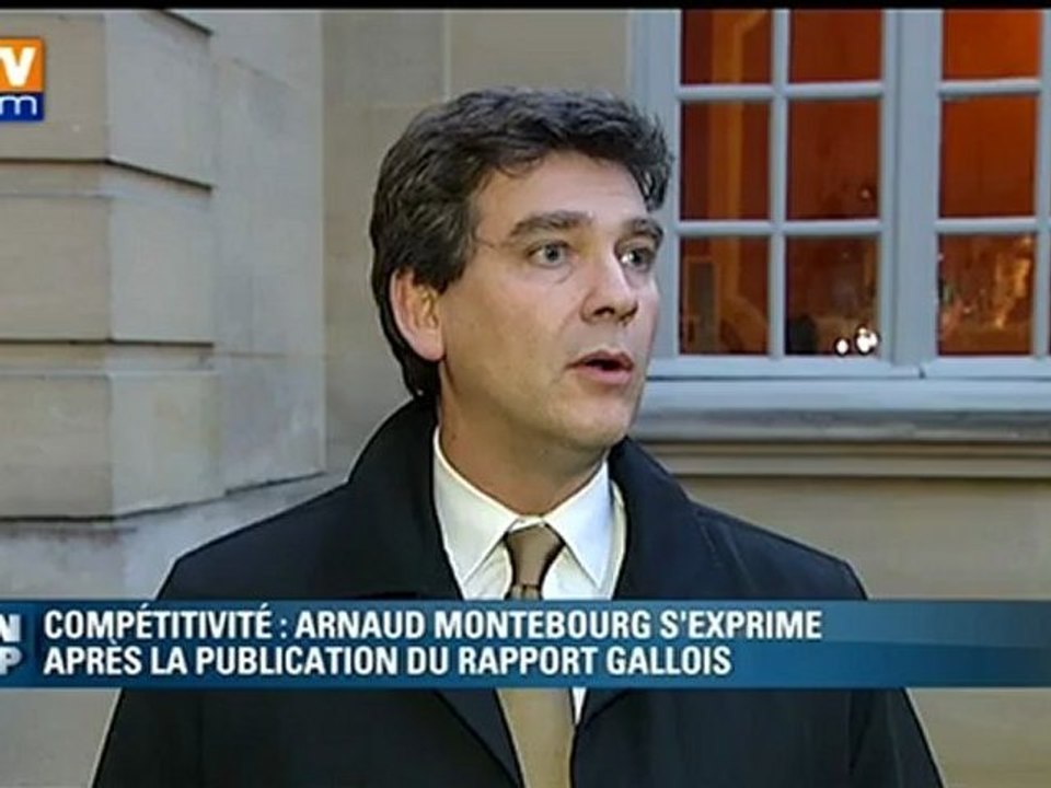 Montebourg : "tous les Français devraient lire le rapport Gallois"