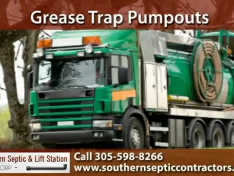 Septic Cleaning Miami - Call 305 598-8266