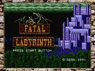 CGRundertow FATAL LABYRINTH for Sega Genesis Video Game Review