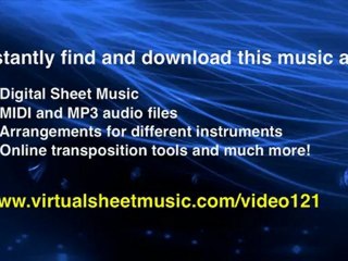 Giuseppe Tartini's Devil’s Trill Sonata "Larghetto" violin and piano sheet music - Video Score