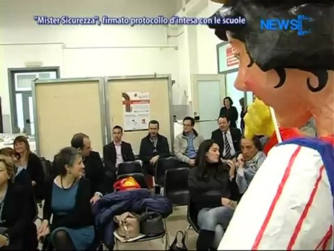'Mister Sicurezza', Firmato protocollo D'Intesa Con Le Scuole - News D1 Television TV
