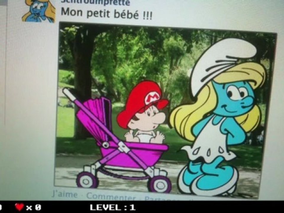 Mario se fait griller par sa meuf sur Facebook