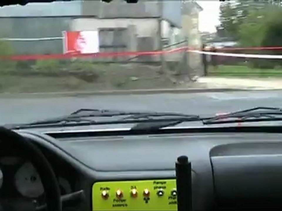 RALLYE DE L IDRE 2012 FREGEAC MAZARD ES2 EN MIXTE CA GLISSE ...