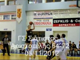 siatista.info - ΓΣ Σιάτιστας - Αριστοτέλης Φλώρινας 64-72