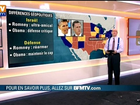 Présidentielle américaine : les différences de promesses entre Obama et Romney