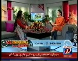 Dr Najjia Ashraf At Morning Masala With Amna By News One Tv December 2011 & January 2012 [Yutube.PK]