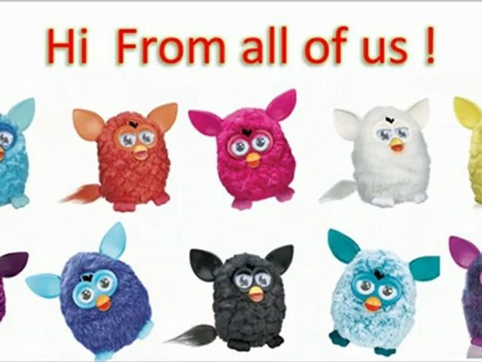 Furby 2012: The 4 Newest Furby Colors, 4 Secret Names Now   Released.