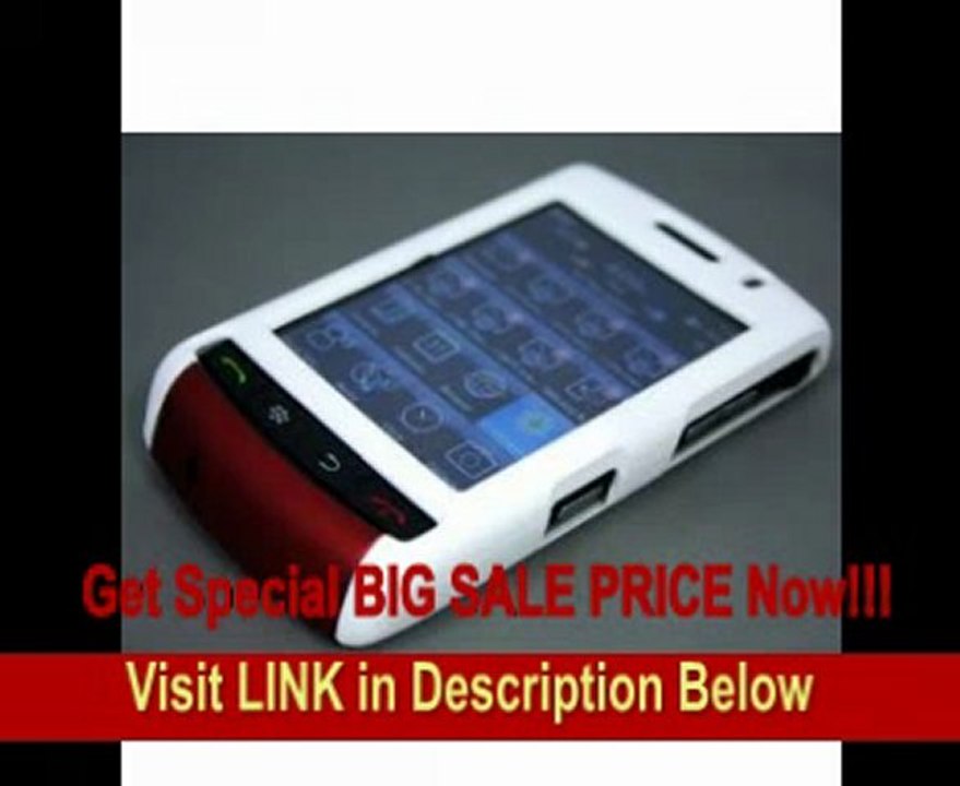 BEST BUY Blackberry Storm Polycarbonate Slim Fit Case - Red