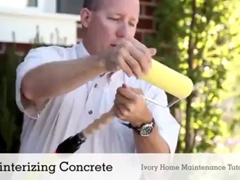 Home Winterizing | Sealing Concrete