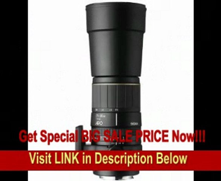 BEST PRICE Sigma 170-500mm f/5-6.3 APO Aspherical Lens for Nikon SLR Cameras