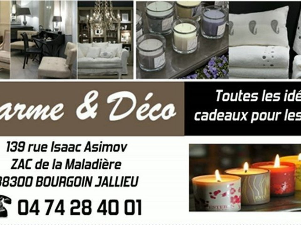 CHARME ET DECO BOUTIQUE BOURGOIN JALLIEU SUR MADE IN TV