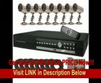 BEST BUY CIB R801W500G8653 8CH Network Security Surveillance DVR 500GB 8 CCD Cameras K...