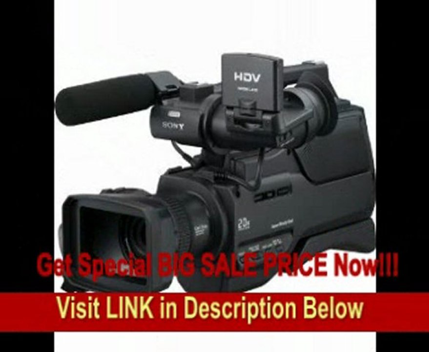 BEST BUY Sony HVR-HD1000U Digital High Definition HDV Camcorder + HUGE ACCESSORIES PACKAGE INCLUDING 3 Lens + 2x EXTENDED LIFE BATTERIES + 5 MiniDV Tapes+ MiniDV Head Cleaner + LARGE CARRYING CASE & MUCH MORE !!