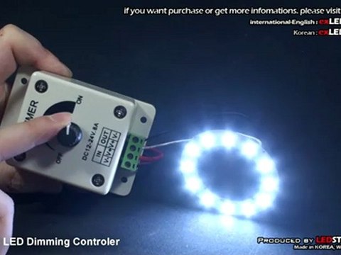 12~24v DC LED Dimming Controler (Dimmer)