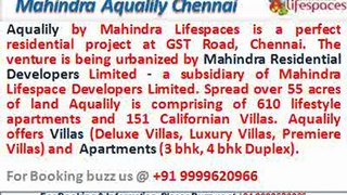 Mahindra Lifespaces World City Aqualily Chennai