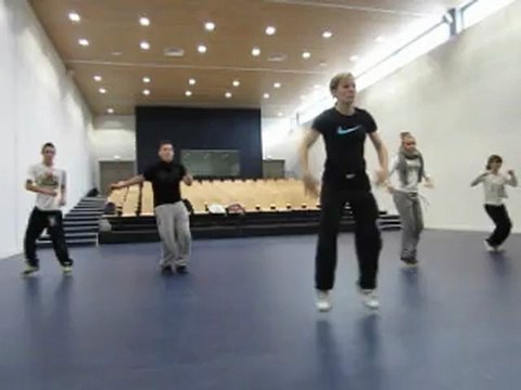 Chorégraphie Travis Porter Ayy ladies groupe JLM: répét chorég