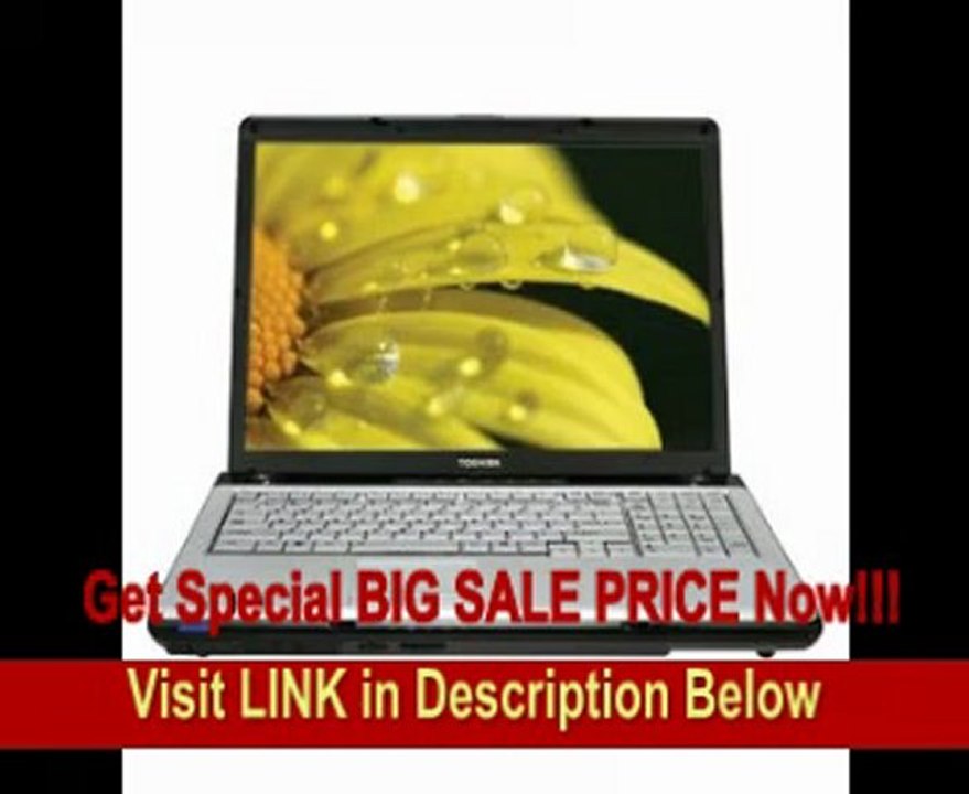 Toshiba Satellite P205-S7476 17-inch Laptop (Intel Core 2 Duo Processor T5250, 2 GB RAM, 200 GB Hard Drive, Vista Premium) FOR SALE