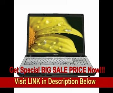 Toshiba Satellite P205-S7476 17-inch Laptop (Intel Core 2 Duo Processor T5250, 2 GB RAM, 200 GB Hard Drive, Vista Premium) FOR SALE