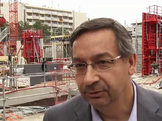 Palais des Congrès : L'édifice sort de terre