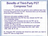 How to compress and compact outlook PST file