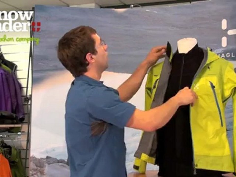 Snowleader présente la veste d'alpinisme Spirit de Haglöfs